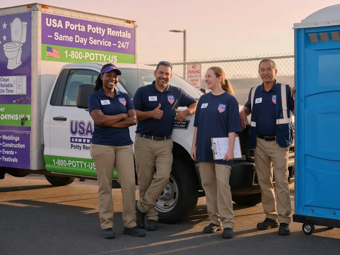Porta Potty Rental company in Columbia, CA